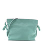Calfskin Mini Flamenco Knot Bag Fresh Mint