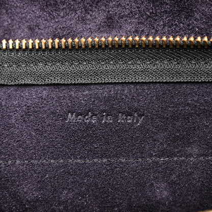 Grained Calfskin Nano Belt Bag Black