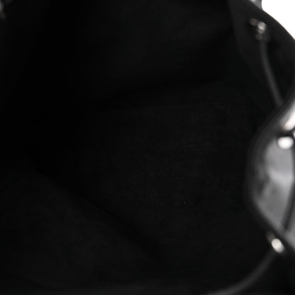 Lambskin Monogram Montsouris Vibe PM Black