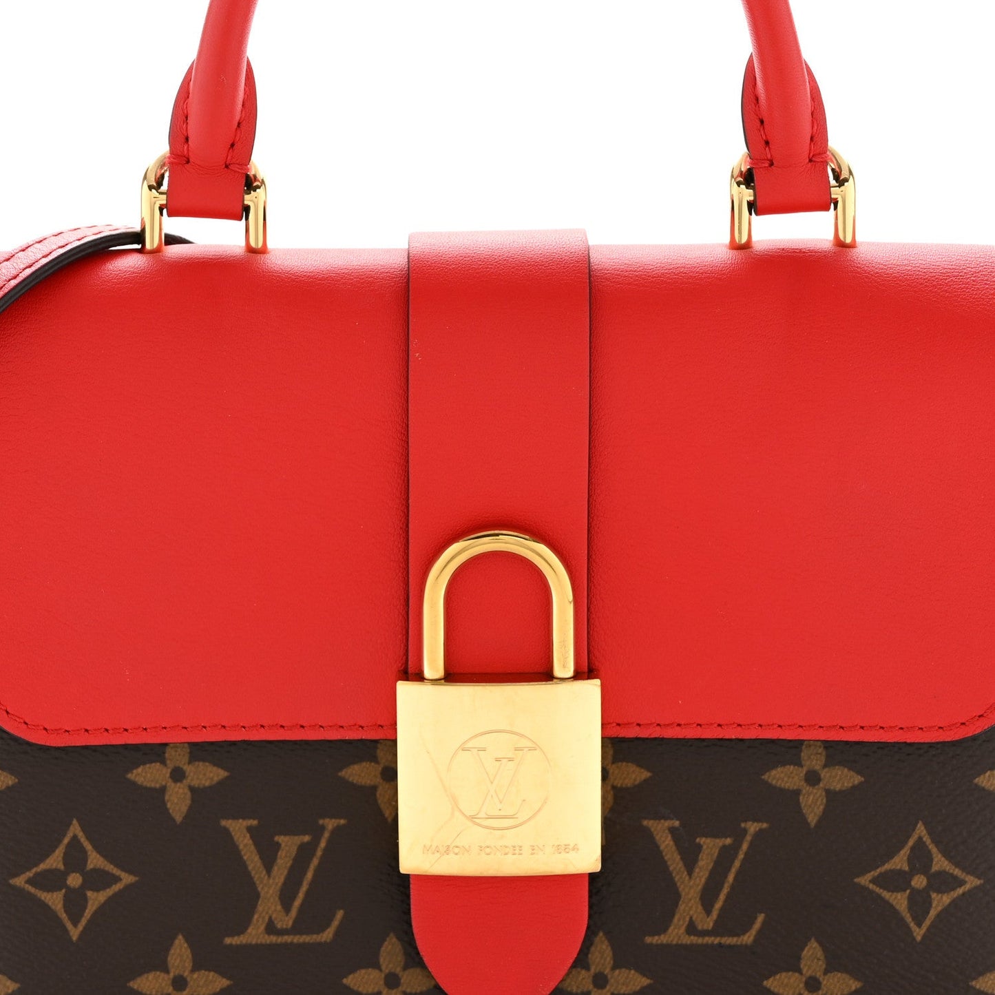 Monogram Locky BB Coquelicot