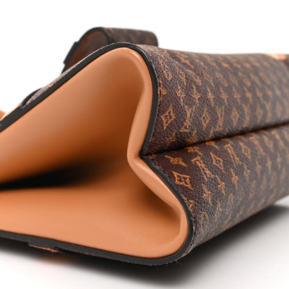 Calfskin Transformed Monogram Time Trunk Crown Frame Bag