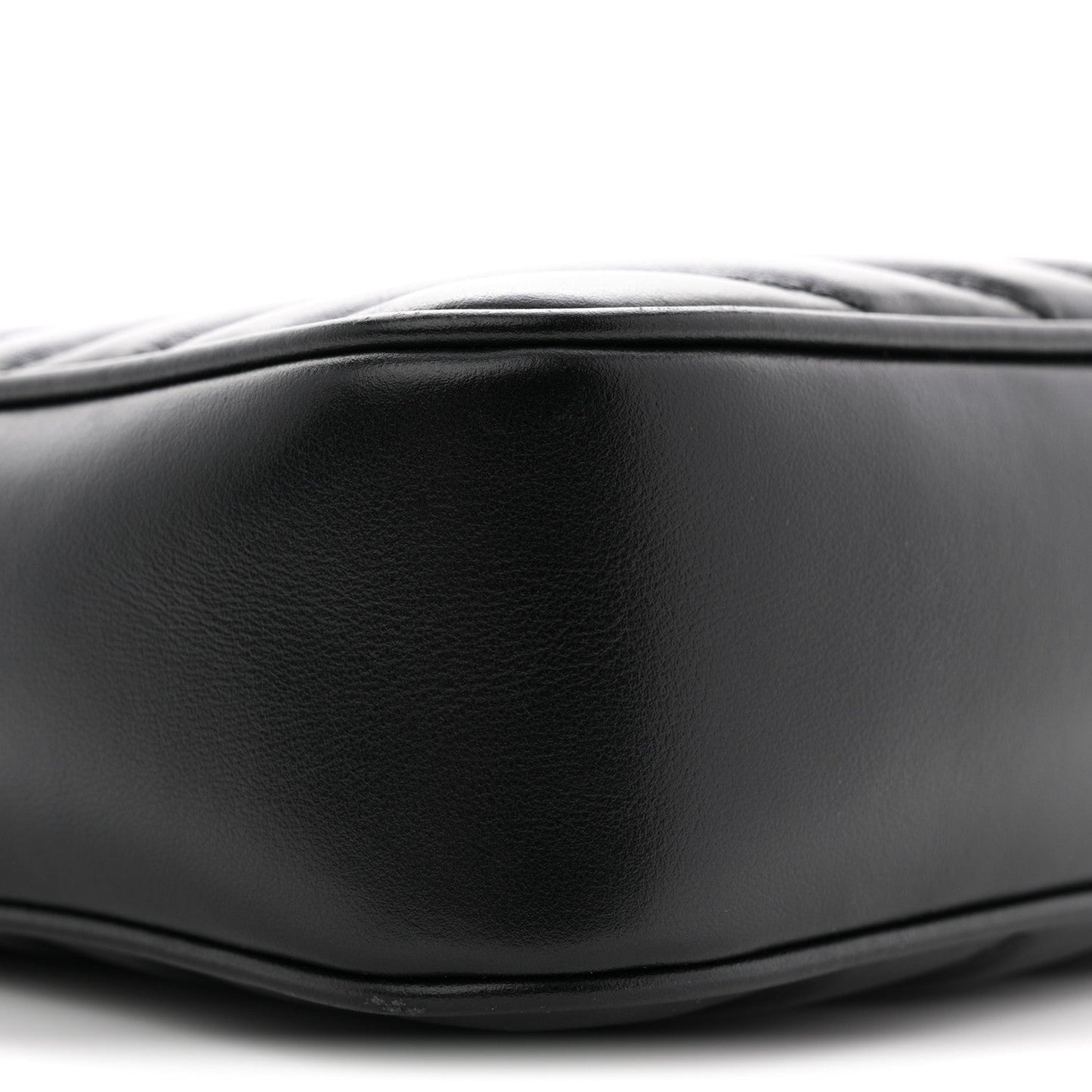 Calfskin Matelasse Monogram Monochrome Lou Camera Bag Black