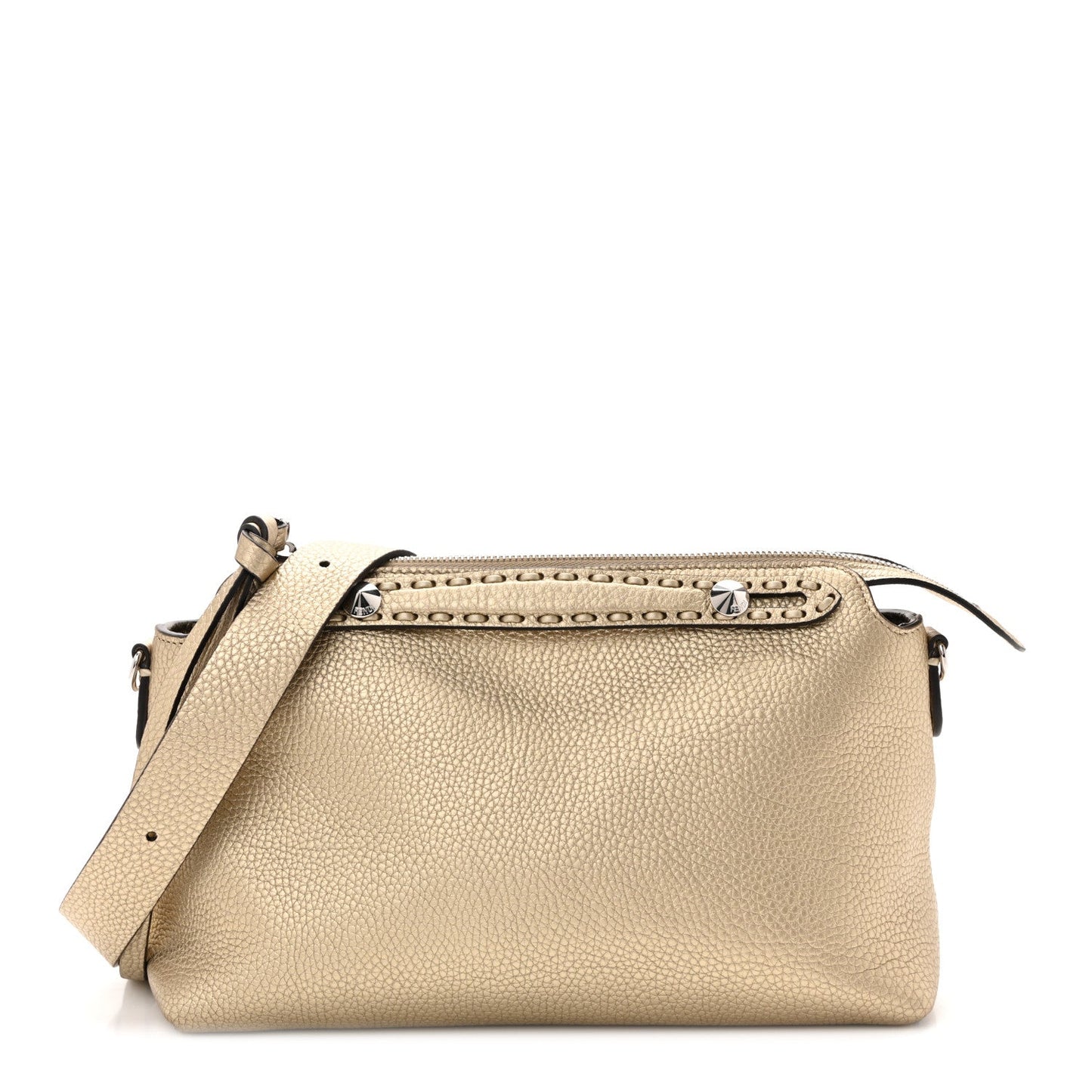 Cuoio Romano Selleria Medium By The Way Boston Bag Gold