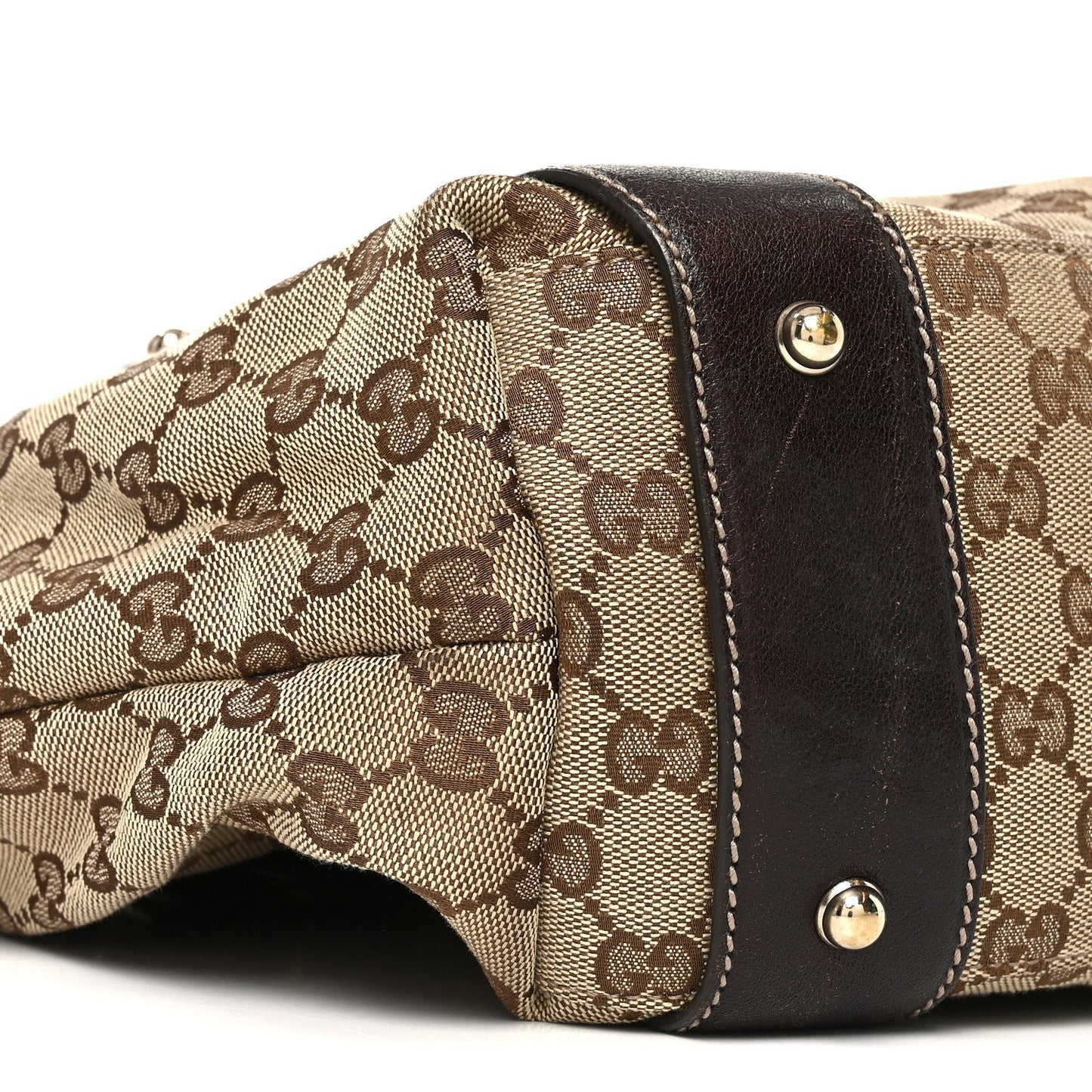 Monogram Medium Pelham Shoulder Bag Dark Brown