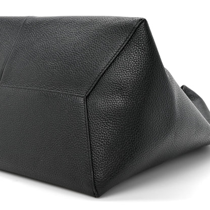 Grained Calfskin Medium The Sack Bag Black