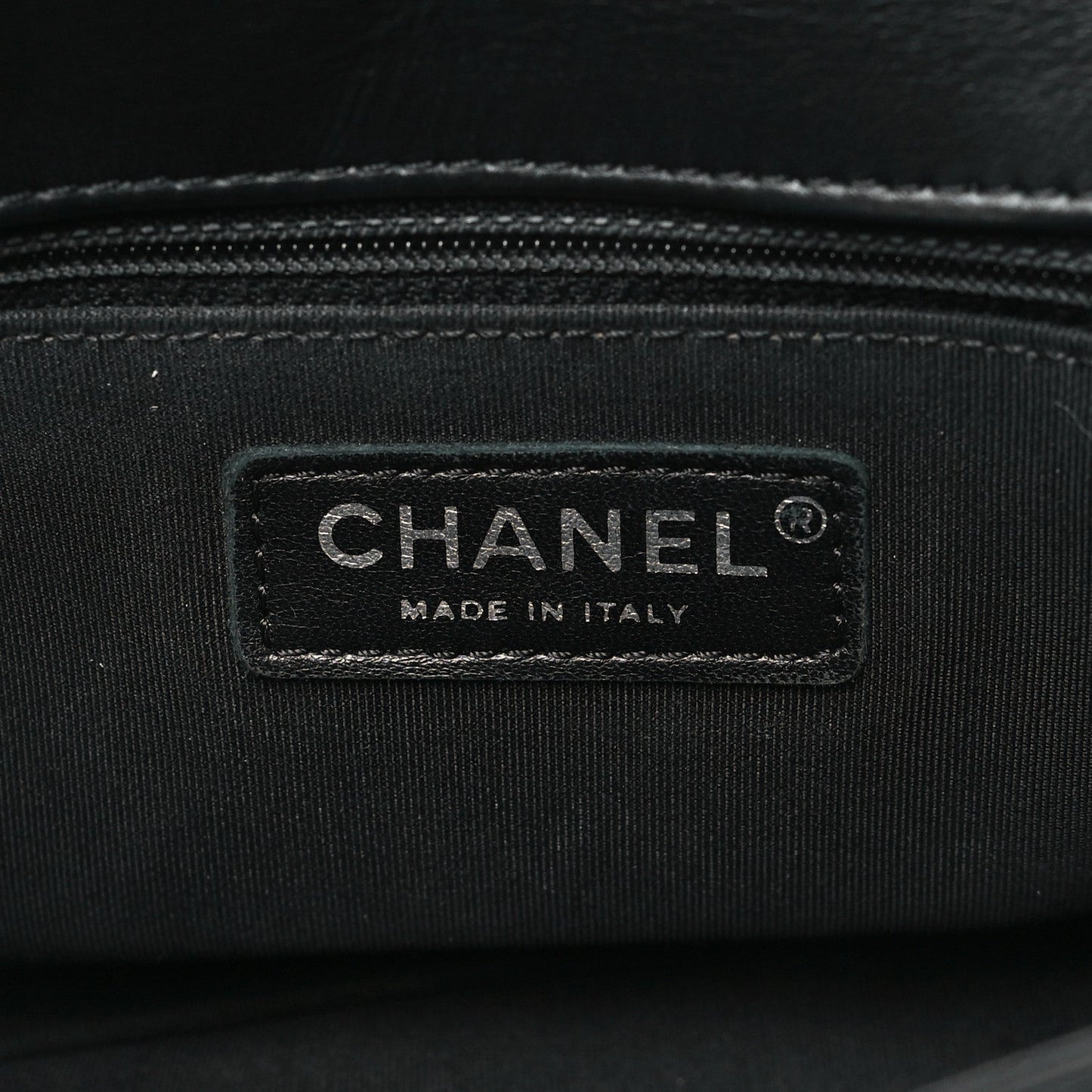 Calfskin Stitched Small Ring My Bag Flap Crossbody Bag Black