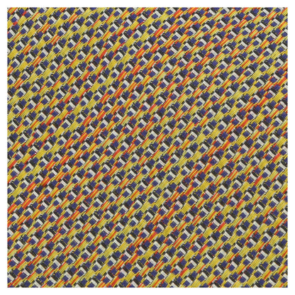 Missoni U4313 Gold/Red Basketweave 100% Silk Tie
