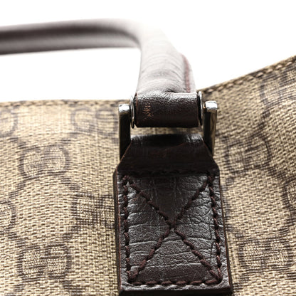 GG Plus Monogram Small Vertical Tote Dark Brown