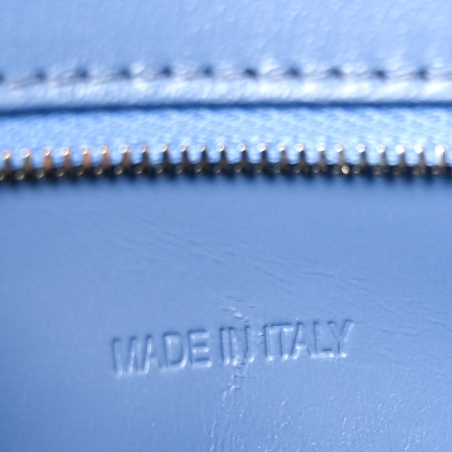 Denim BB Monogram Small Hourglass Top Handle Bag Blue