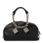 Calfskin Gambler Dice Bowler Black