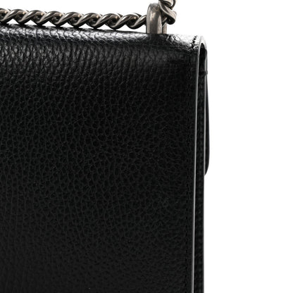 Calfskin Mini Dionysus Shoulder Bag Black