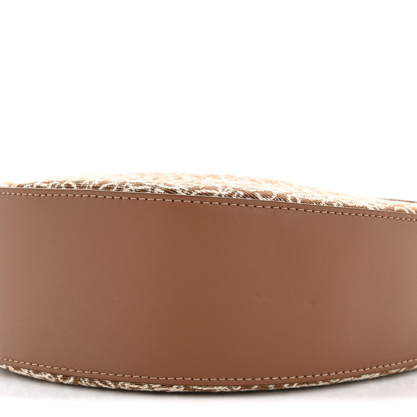 Jacquard Anagram Calfskin Luna Bag Tan Pecan