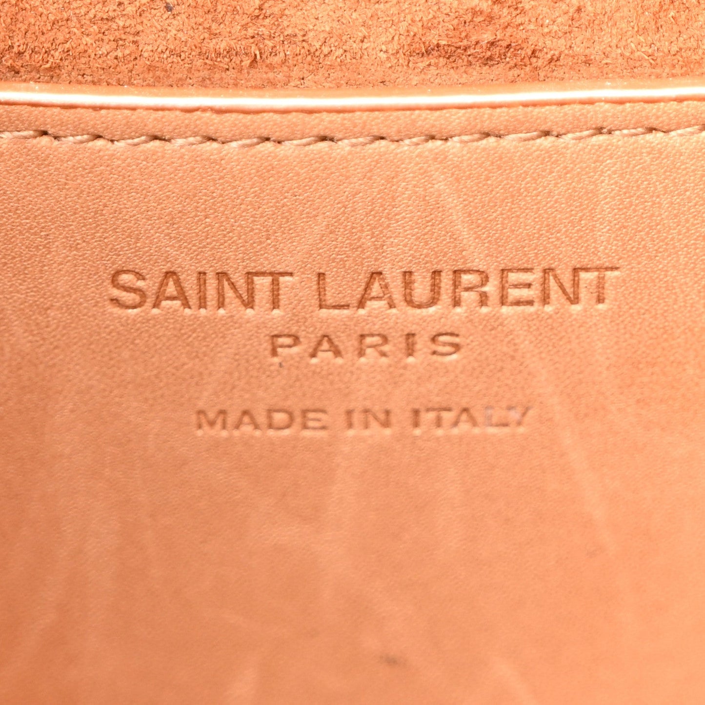 Calfskin Monogram Take Away Box Dusty Vintage Brown Gold