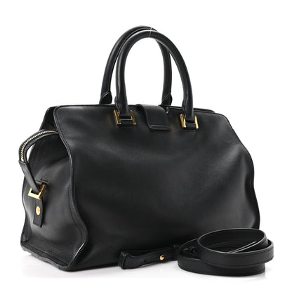 Calfskin Small Classic Y Cabas Black