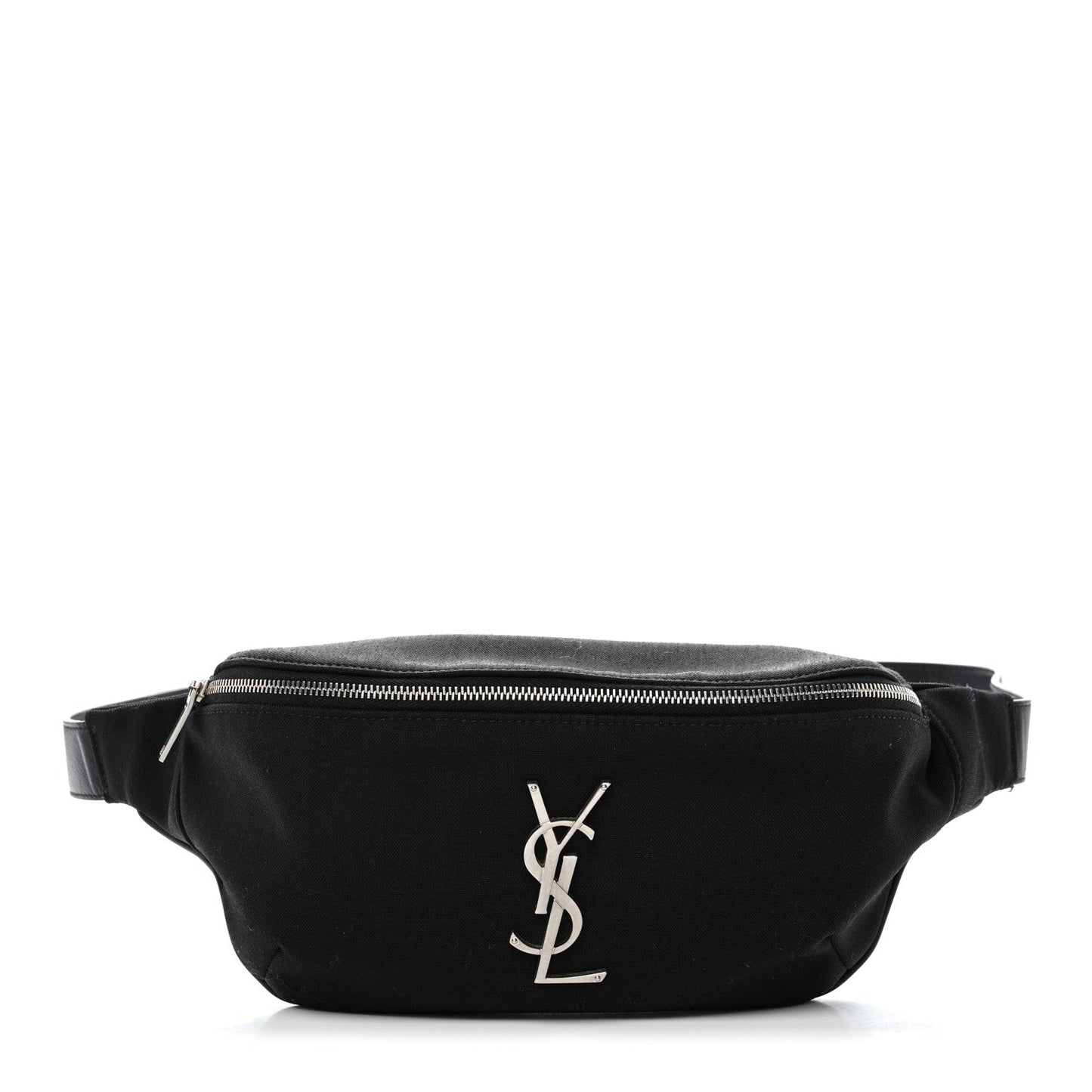 Canvas Monogram Belt Bag Black
