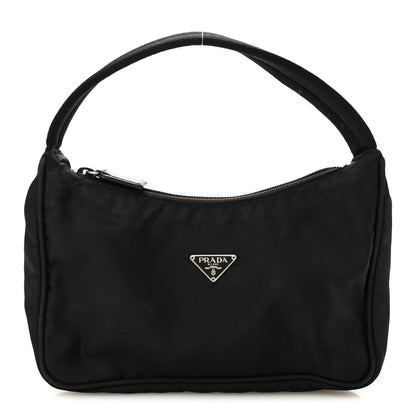 Tessuto Nylon Sport Mini Shoulder Bag Black