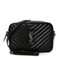Calfskin Matelasse Monogram Lou Camera Bag Black