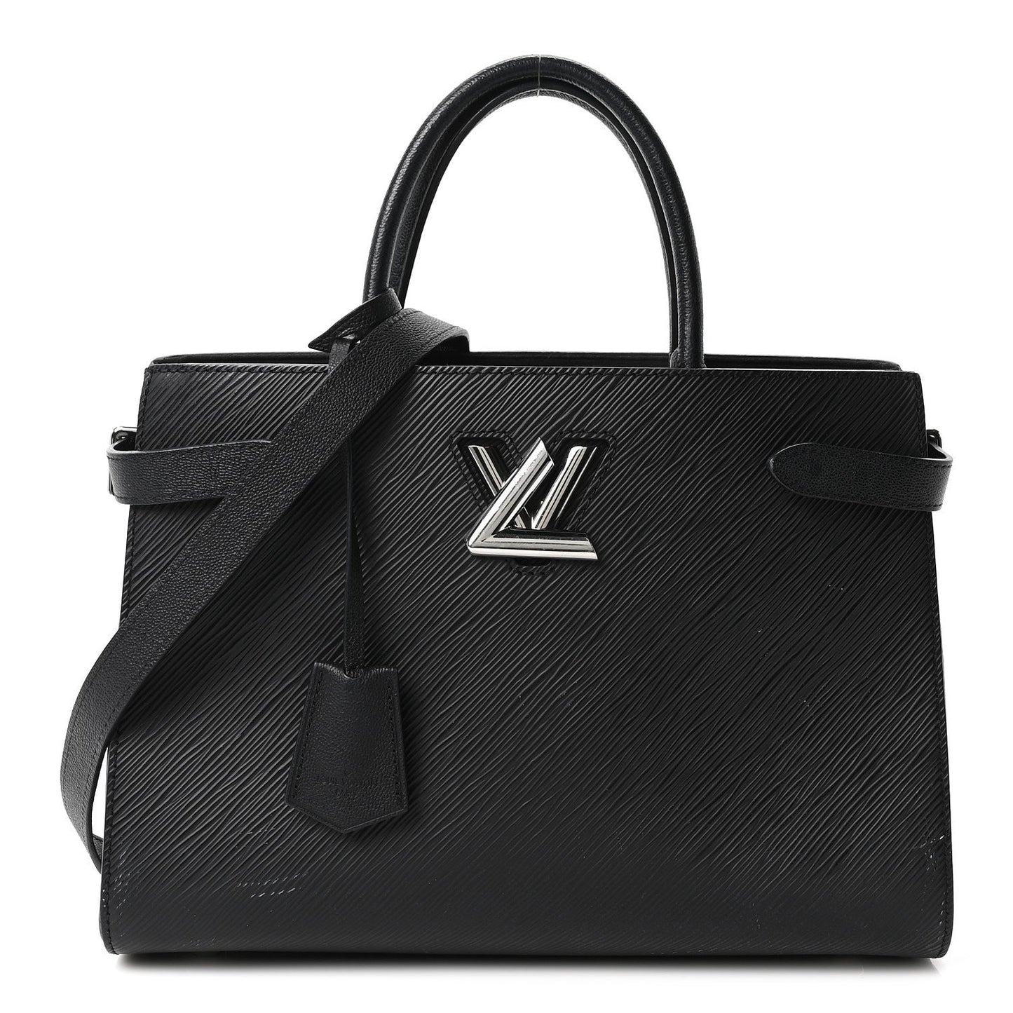 Epi Twist Tote Black