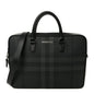 London Check Ainsworth Briefcase Dark Charcoal