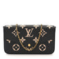 Empreinte Monogram Giant Felicie Pochette Black Beige