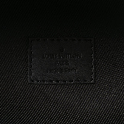 Grained Calfskin Aerogram Takeoff Backpack Black