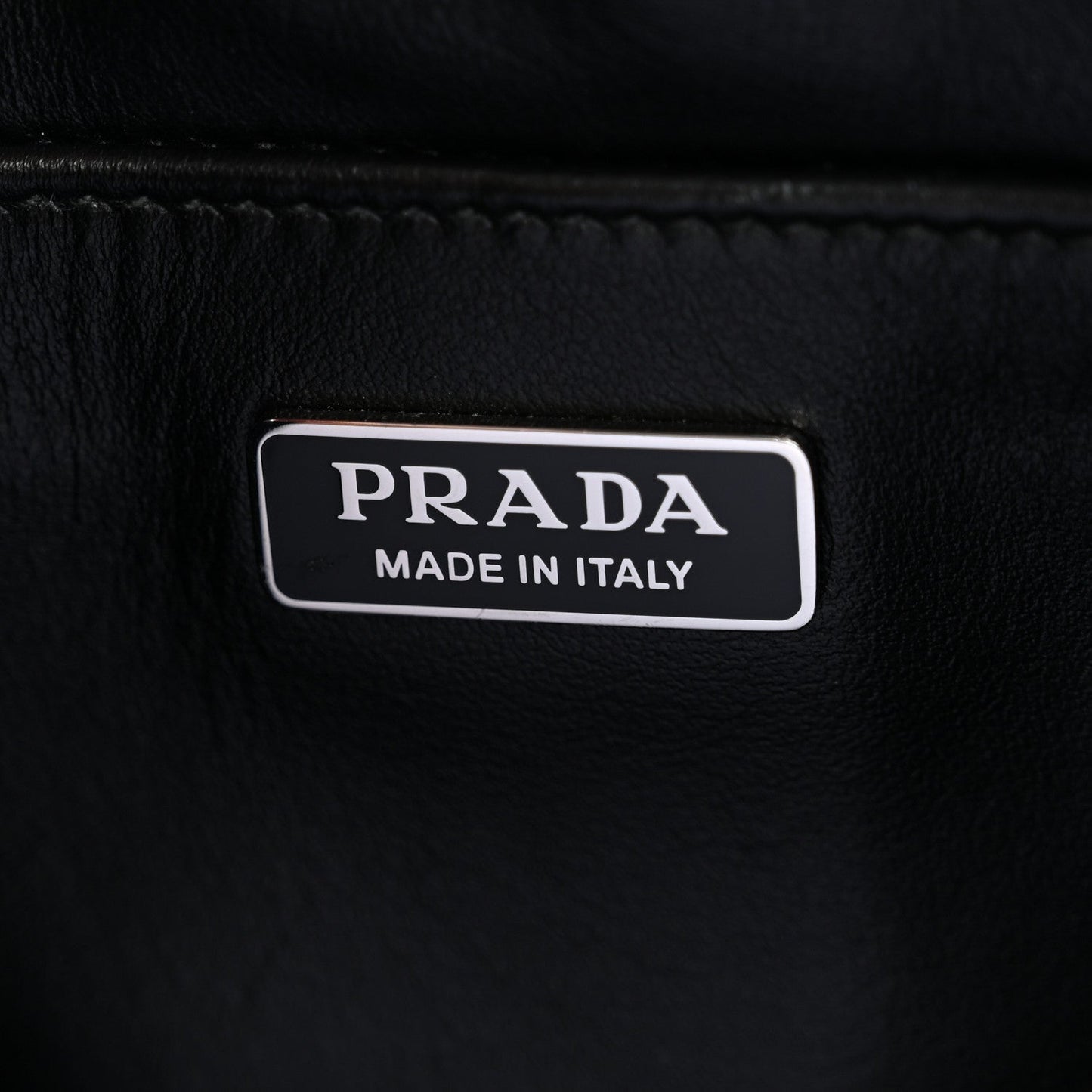 Spazzolato Cleo Shoulder Bag Black