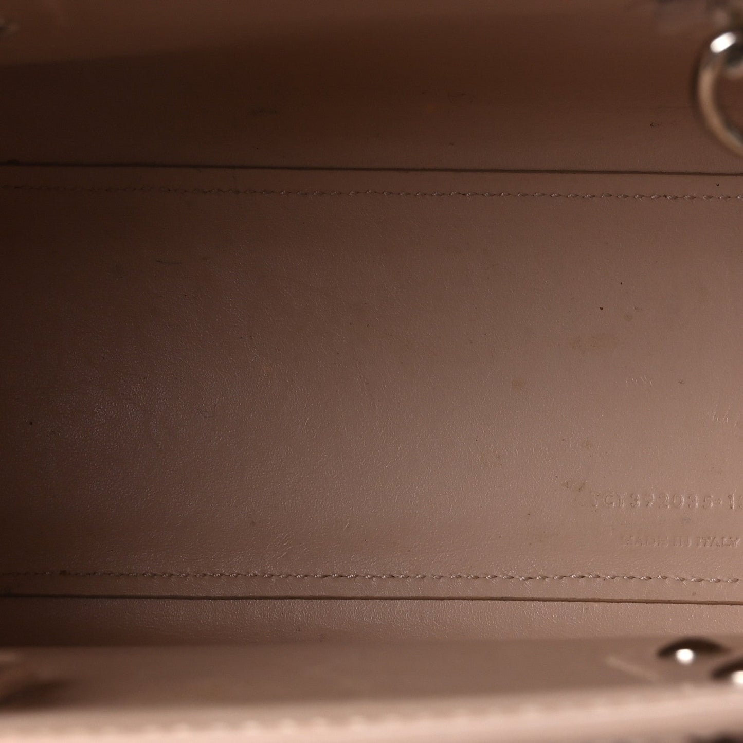 Calfskin Crocodile Embossed Nano Sac De Jour Marble Pink