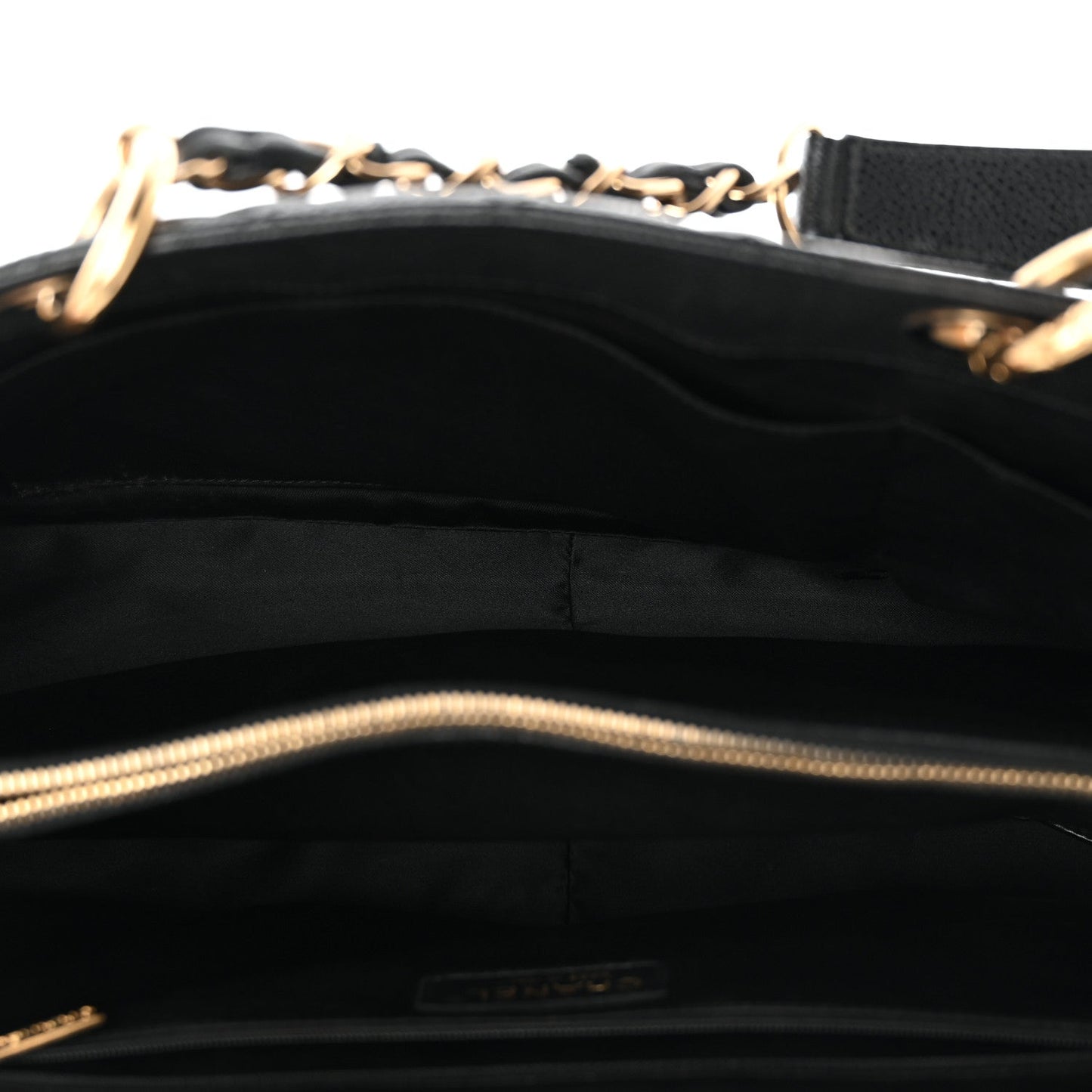 Caviar Quilted XL Grand Shopping Tote GST Black