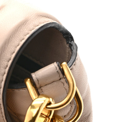 Nappa FF 1974 Embossed Baguette Camelia