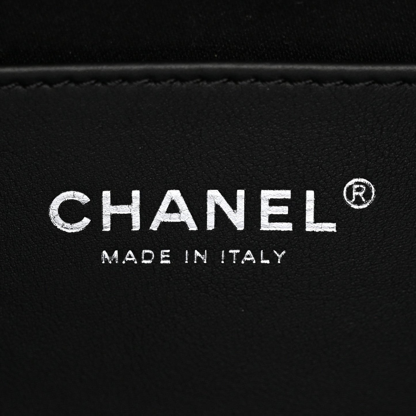 Shiny Crumpled Calfskin Quilted Mini Chanel 25 Handbag Black