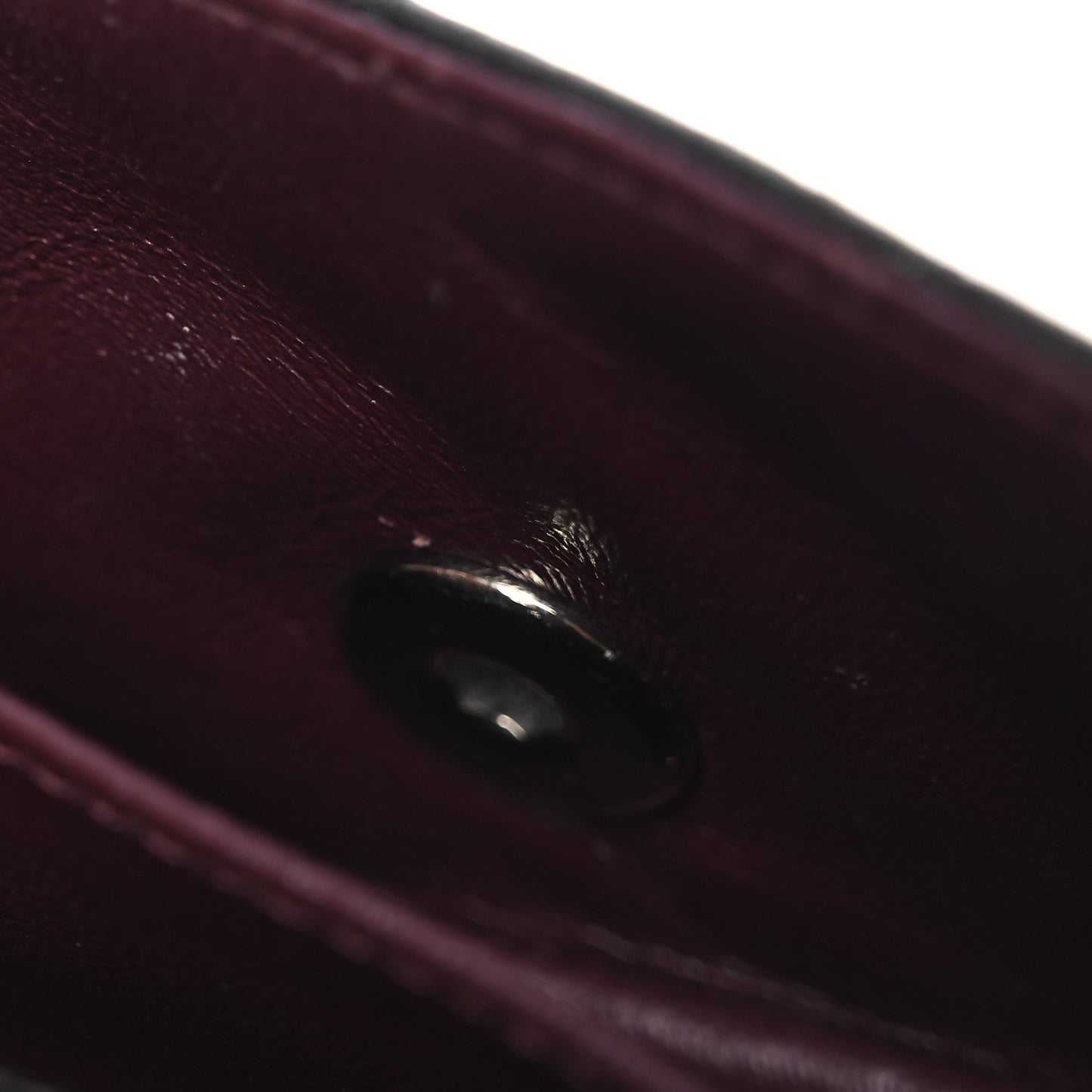 Lambskin Quilted Double Mini Flap Crossbody Black
