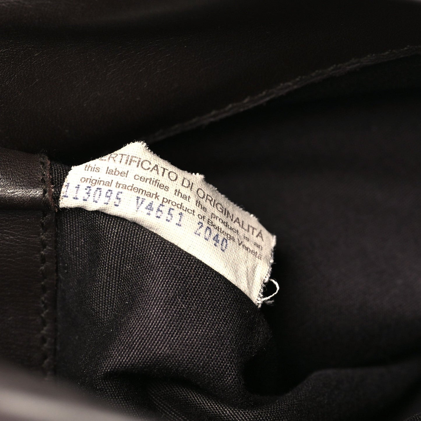 Intrecciato VN Briefcase Ebano