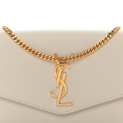 Grain De Poudre Monogram Uptown Chain Wallet Crema Soft
