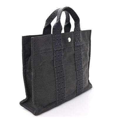 Canvas Herline PM Tote Grey