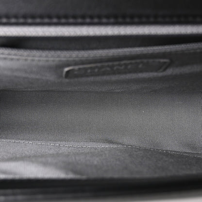 Calfskin Quilted New Medium Boy Flap Black