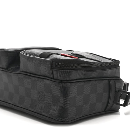 Damier Graphite Utility Messenger
