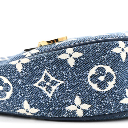 Monogram Jacquard Denim Loop Bleu