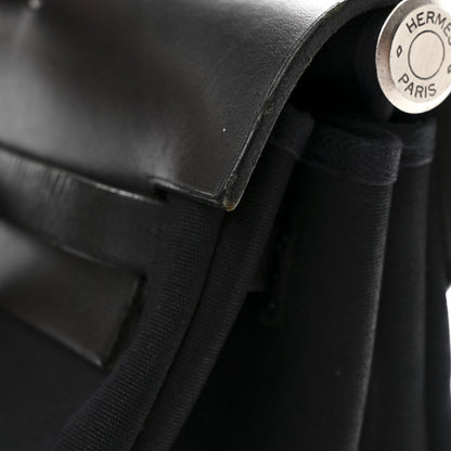 Military Toile Vache Hunter Herbag Messenger 39 Black