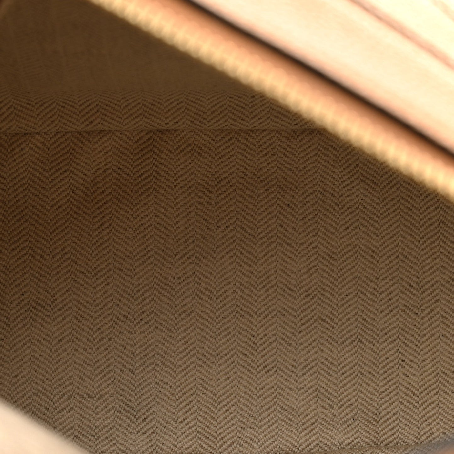 Grained Calfskin Small Puzzle Bag Tan