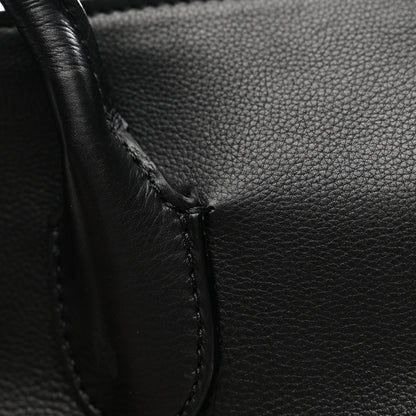 Grained Calfskin Terrasse Bag Black