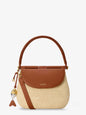 Loewe Women Paula's Ibiza Raffia And Leather Pescador Crossbody Bag