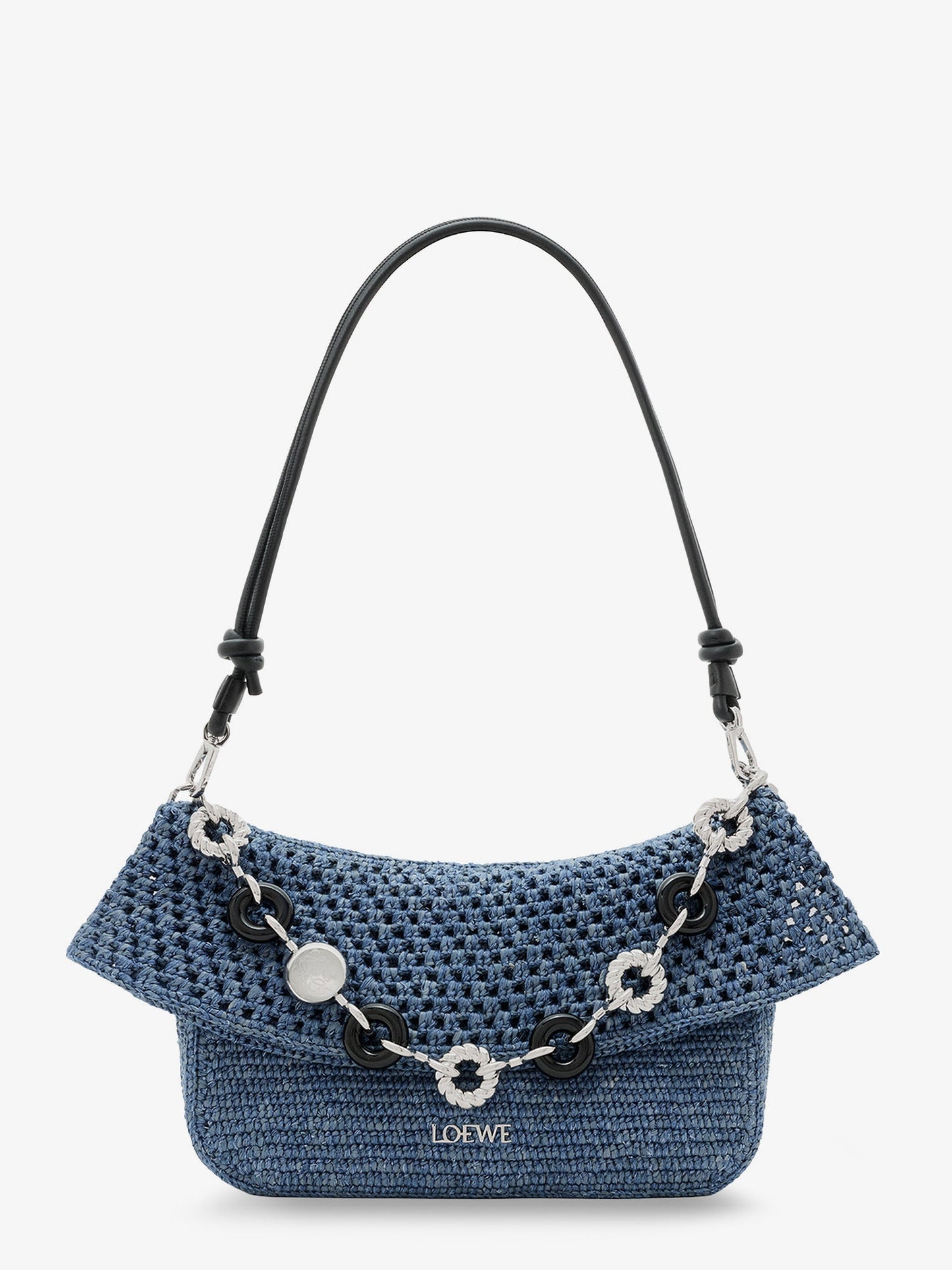 Loewe Women Ola Paula's Ibiza Crochet Shoulder Bag