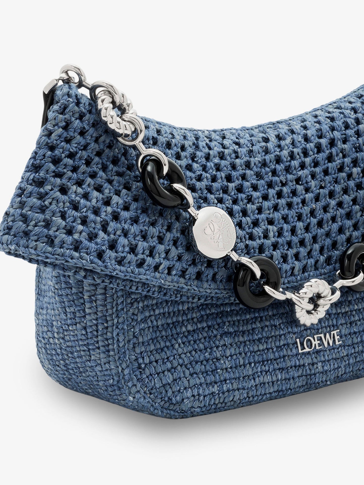 Loewe Women Ola Paula's Ibiza Crochet Shoulder Bag