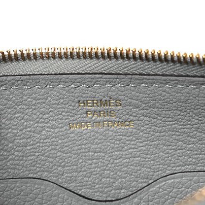 Evercolor Chaine d'Ancre Zipengo Pochette To Go Bleu Glacier