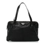 Nappa Pocket Satchel Black