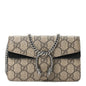 GG Supreme Monogram Super Mini Dionysus Shoulder Bag Black
