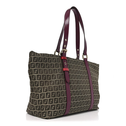 Zucchino Charm Large Shopper Tote Tobacco Amarena