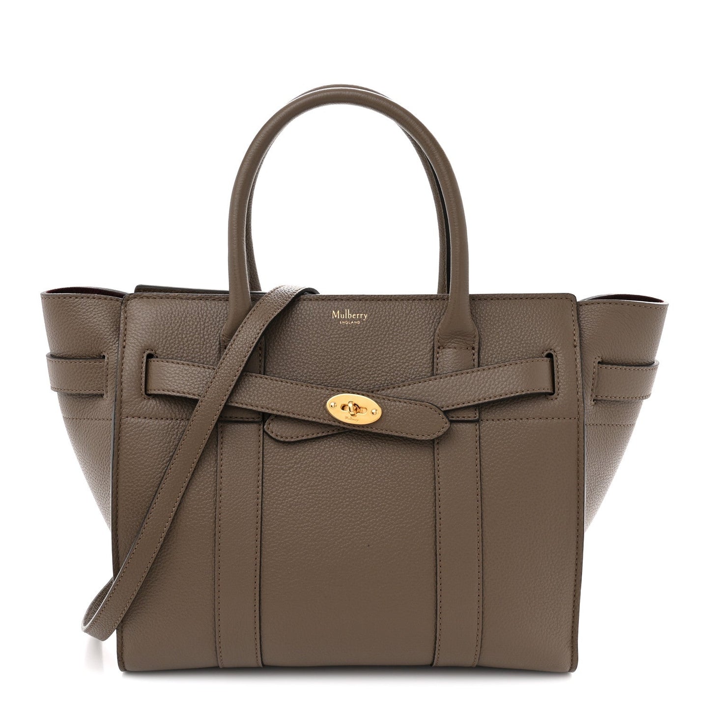 Classic Grain Small Zipped Bayswater Clay