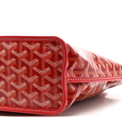 Goyardine Reversible Mini Anjou Red