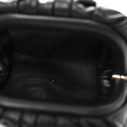 Butter Calfskin Coin Purse Black